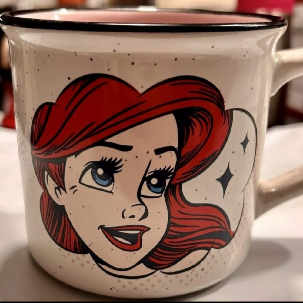 Vintage The Little Mermaid Disney Mug